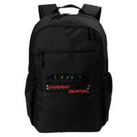 Autism The One Where Being Different Make You Beautiful Autism Awareness Backpack
