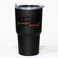 Autism The One Where Being Different Make You Beautiful Autism Awareness Tumbler