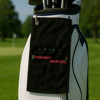 Autism The One Where Being Different Make You Beautiful Autism Awareness Golf Towel