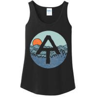 Appalachian Trail Outdoor Scene Hiking Ladies Essential Tank