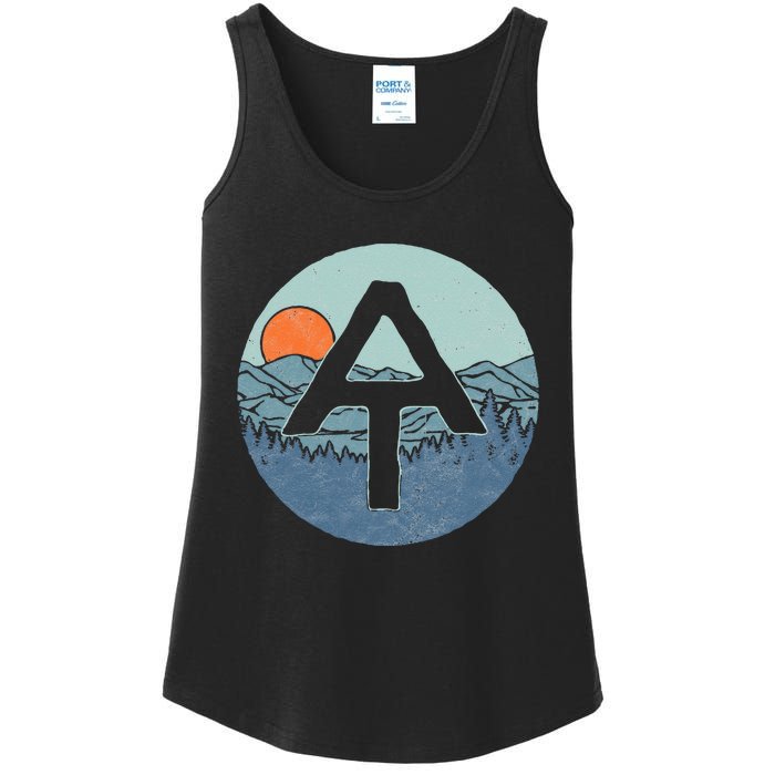 Appalachian Trail Outdoor Scene Hiking Ladies Essential Tank