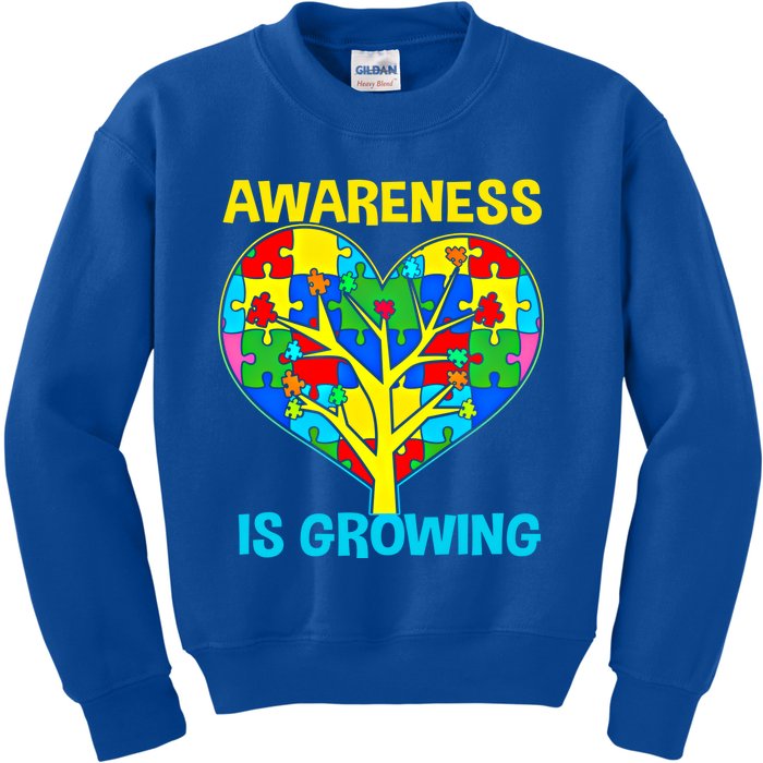 Autism Tree Of Life Cool Gift Kids Sweatshirt