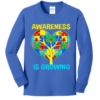 Autism Tree Of Life Cool Gift Kids Long Sleeve Shirt