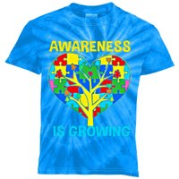 Autism Tree Of Life Cool Gift Kids Tie-Dye T-Shirt