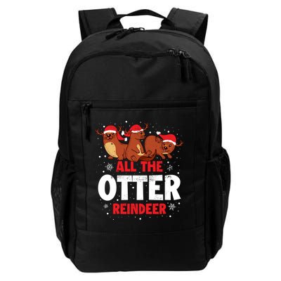 All The Otter Reindeer Gift Backpack