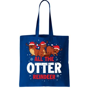 All The Otter Reindeer Gift Tote Bag