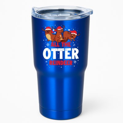 All The Otter Reindeer Gift Tumbler