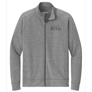 A Thrill Of Hope The Weary World Rejoices Christmas Costume Stretch Full-Zip Cadet Jacket