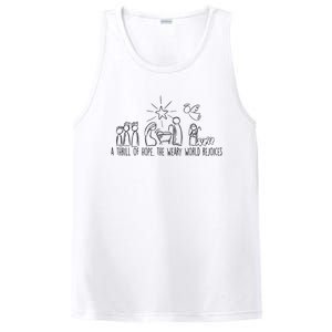 A Thrill Of Hope The Weary World Rejoices Christmas Costume PosiCharge Competitor Tank