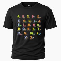 Alphabet Types Of Insects Bug Lover Future Entomologist Cooling Performance Crew T-Shirt