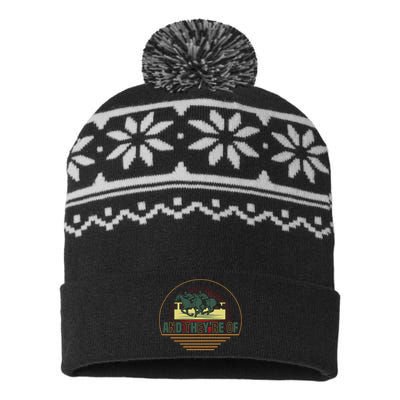 And They're Of USA-Made Snowflake Beanie