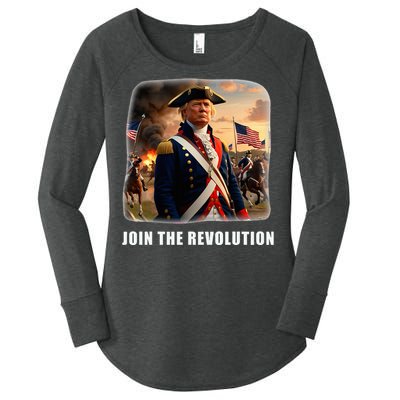 Awesome Trump Patriotic Revolution 2024 President Women's Perfect Tri Tunic Long Sleeve Shirt