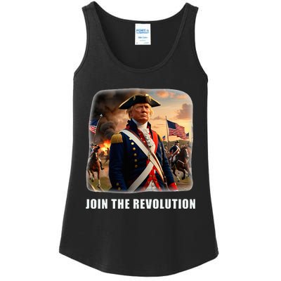 Awesome Trump Patriotic Revolution 2024 President Ladies Essential Tank