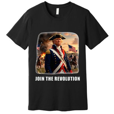 Awesome Trump Patriotic Revolution 2024 President Premium T-Shirt