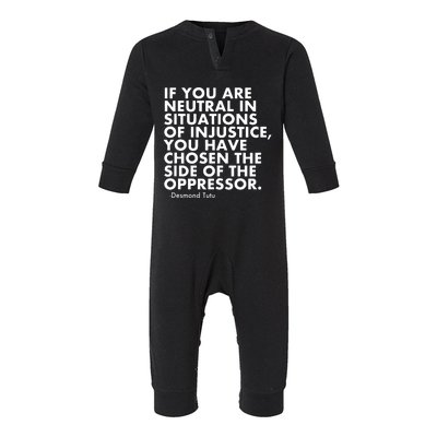 Anti Trump Protest Political Infant Fleece One Piece