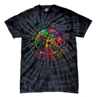 All The People Imagine Living Life In Peace Hippie Tie Dye Tie-Dye T-Shirt