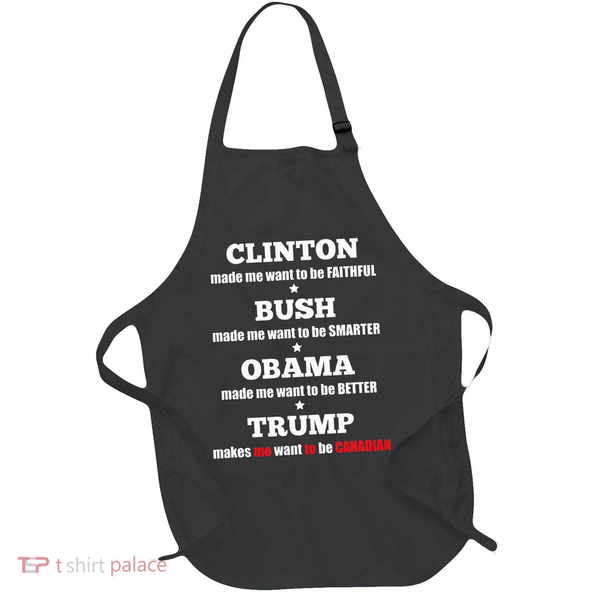 Anti Trump Political For Independents And Liberals Full-Length Apron With Pockets