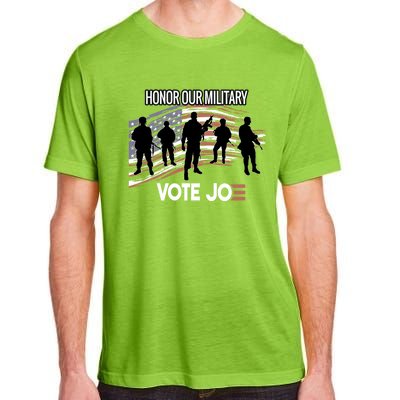 Anti Trump Pro Military Vote Joe Biden Honor Fallen Soldiers Gift Adult ChromaSoft Performance T-Shirt