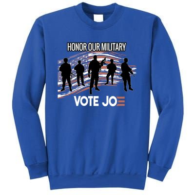 Anti Trump Pro Military Vote Joe Biden Honor Fallen Soldiers Gift Sweatshirt