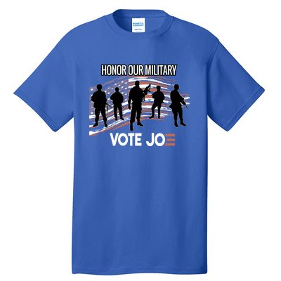 Anti Trump Pro Military Vote Joe Biden Honor Fallen Soldiers Gift Tall T-Shirt