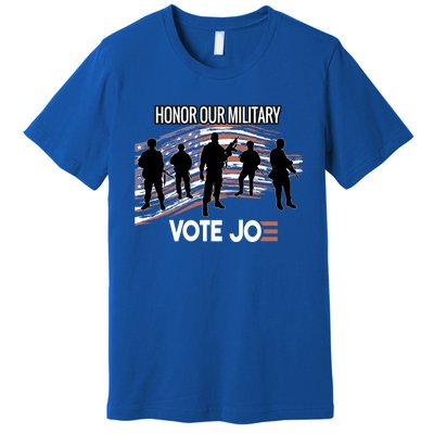 Anti Trump Pro Military Vote Joe Biden Honor Fallen Soldiers Gift Premium T-Shirt