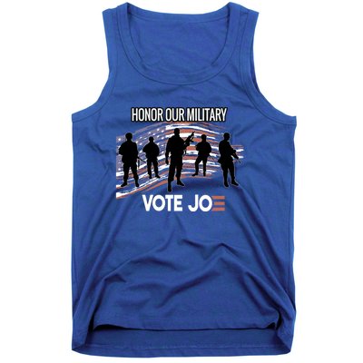 Anti Trump Pro Military Vote Joe Biden Honor Fallen Soldiers Gift Tank Top