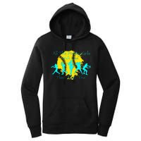 All The Pretty Walk Like This Softball Women's Pullover Hoodie