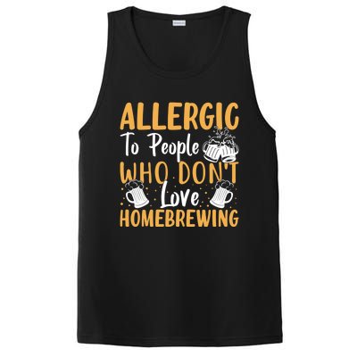 Allergic To People Who Don't Love Homebrewing Gift PosiCharge Competitor Tank