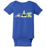 Acute Tea Pi Cool Gift Cutie Pi Math Geek Tea Lover Pi Day Gift Baby Bodysuit