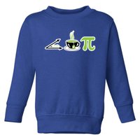 Acute Tea Pi Cool Gift Cutie Pi Math Geek Tea Lover Pi Day Gift Toddler Sweatshirt