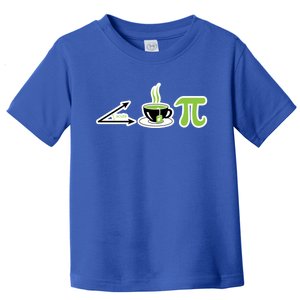 Acute Tea Pi Cool Gift Cutie Pi Math Geek Tea Lover Pi Day Gift Toddler T-Shirt