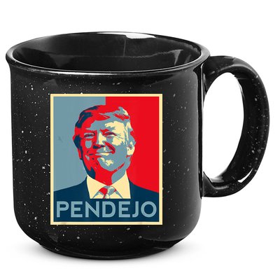 Anti Trump Pendejo Trump Usa American President Picture 15oz Campfire Ceramic Mug