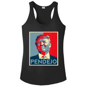 Anti Trump Pendejo Trump Usa American President Picture Ladies PosiCharge Competitor Racerback Tank