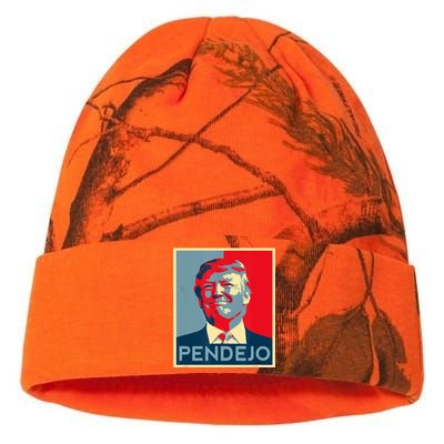 Anti Trump Pendejo Trump Usa American President Picture Kati Licensed 12" Camo Beanie