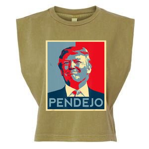 Anti Trump Pendejo Trump Usa American President Picture Garment-Dyed Women's Muscle Tee