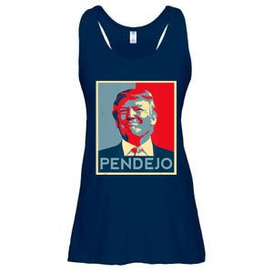 Anti Trump Pendejo Trump Usa American President Picture Ladies Essential Flowy Tank