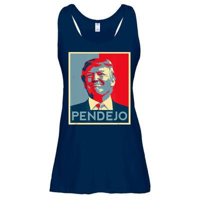 Anti Trump Pendejo Trump Usa American President Picture Ladies Essential Flowy Tank