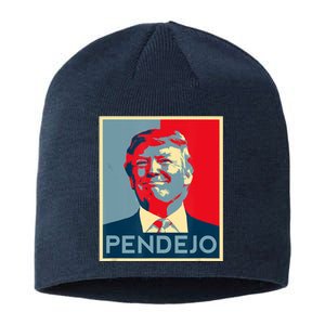 Anti Trump Pendejo Trump Usa American President Picture Sustainable Beanie