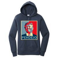 Anti Trump Pendejo Trump Usa American President Picture Women's Pullover Hoodie