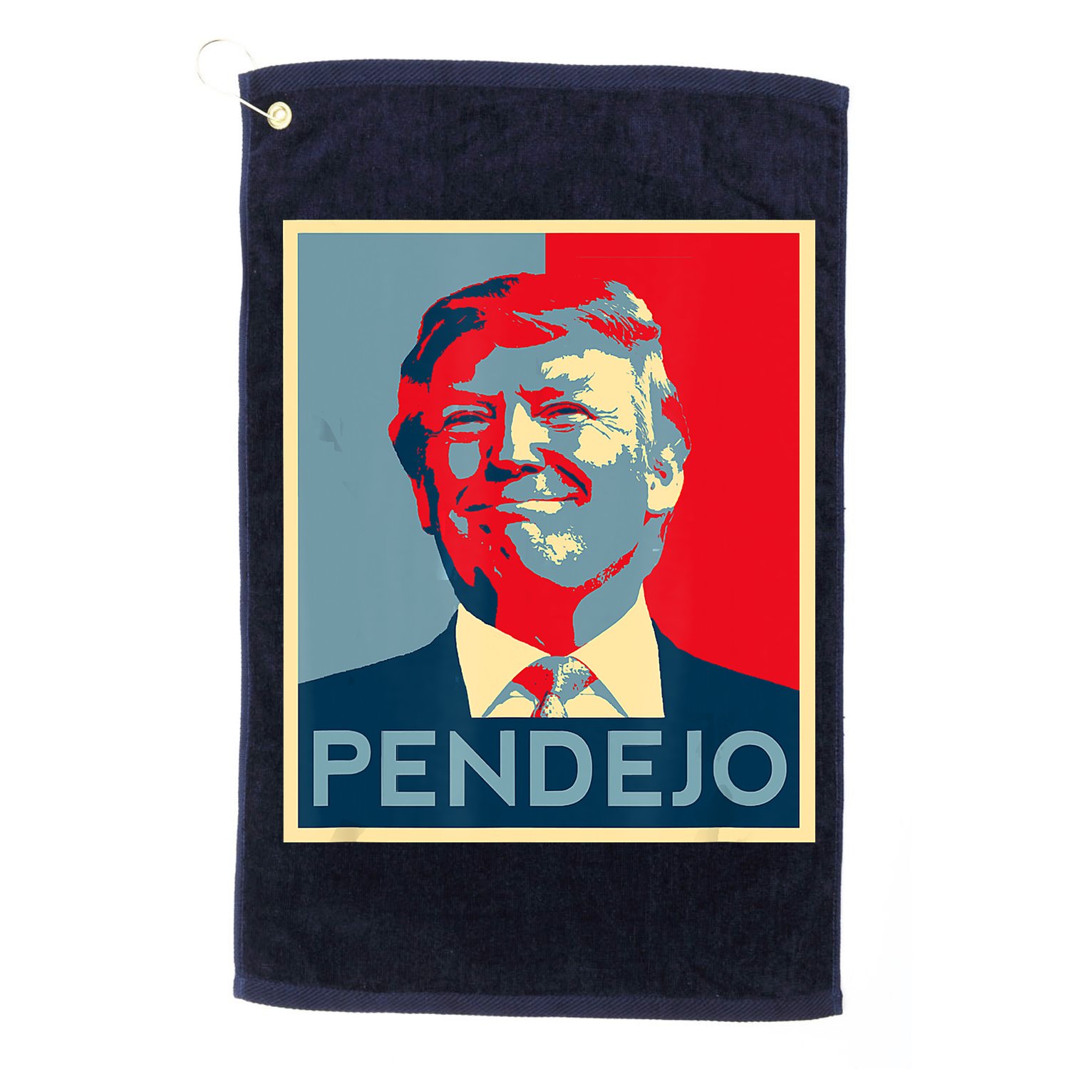 Anti Trump Pendejo Trump Usa American President Picture Golf Towel