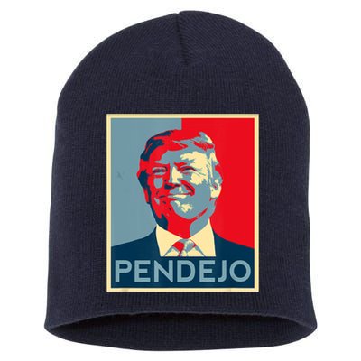 Anti Trump Pendejo Trump Usa American President Picture Short Acrylic Beanie