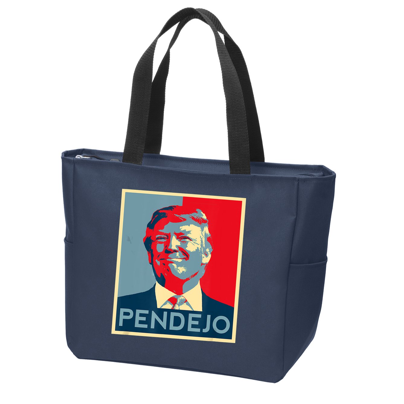 Anti Trump Pendejo Trump Usa American President Picture Zip Tote Bag