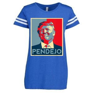 Anti Trump Pendejo Trump Usa American President Picture Enza Ladies Jersey Football T-Shirt