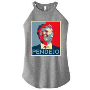 Anti Trump Pendejo Trump Usa American President Picture Women's Perfect Tri Rocker Tank