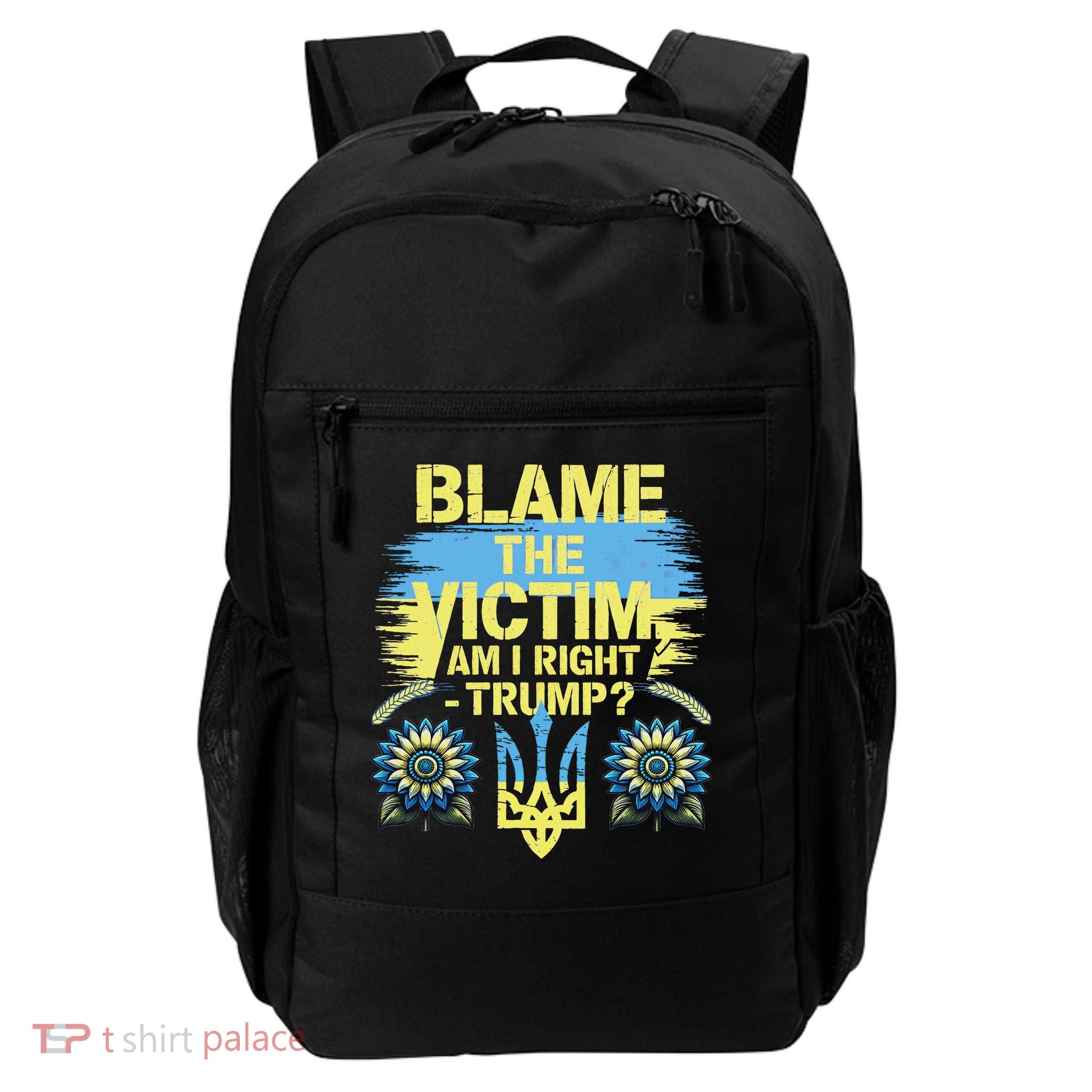 Anti Trump Pro Ukraine Blame The Victim Daily Commute Backpack