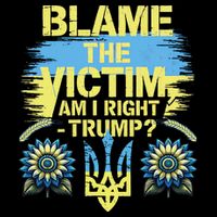 Anti Trump Pro Ukraine Blame The Victim Bucket Hat