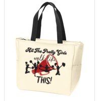 All The Pretty Girls Walk Like This Cheer Zip Tote Bag