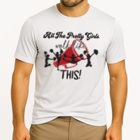 All The Pretty Girls Walk Like This Cheer Cooling Performance Crew T-Shirt