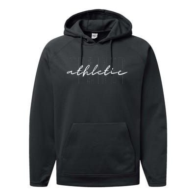 Athletic Trainer Personal Trainer Performance Fleece Hoodie