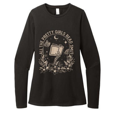 All The Pretty Read Smut Book Lover Front And Back Womens CVC Long Sleeve Shirt